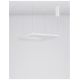 Pendule, Lustre suspendate - Lustra suspendata LED dimabila design modern ETERNA alb