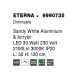 Pendule, Lustre suspendate - Lustra suspendata LED dimabila design modern ETERNA alb