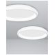 Plafoniere - Plafoniera LED design modern Albi, alb