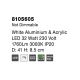 Plafoniere - Plafoniera LED design modern Albi, alb