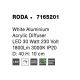 Plafoniere - Plafoniera LED design modern Roda, alb