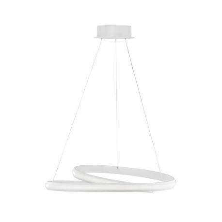 Pendule, Lustre suspendate - Lustra suspendata LED design modern Malvi, alb