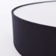 Plafoniere - Plafoniera LED moderna design slim MOON negru 33W