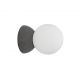 Aplice, corpuri de iluminat pentru pereti - Aplica de perete design modern ZERO, beton gri