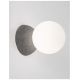 Aplice, corpuri de iluminat pentru pereti - Aplica de perete design modern ZERO, beton gri