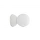 Aplica de perete design modern ZERO, ghips alb