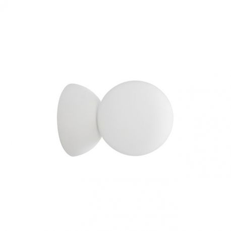 Aplice, corpuri de iluminat pentru pereti - Aplica de perete design modern ZERO, ghips alb
