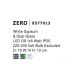 Aplice, corpuri de iluminat pentru pereti - Aplica de perete design modern ZERO, ghips alb