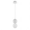 Lustra LED dimabila, design modern ARTE, negru