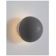 Aplice, corpuri de iluminat pentru pereti - Aplica LED de perete design modern NETUNE, beton gri