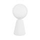 Veioza, lampa de masa design modern ZERO gips alb