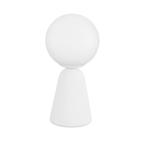 Veioze - Veioza, lampa de masa design modern ZERO gips alb