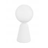 Veioza, lampa de masa design modern ZERO gips alb