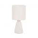 Veioze - Veioza, lampa de masa design modern ZERO gips alb