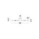 Lustre aplicate - Lustra aplicata design modern GRANSO, L-86cm