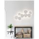 Aplice, corpuri de iluminat pentru pereti - Aplica LED de perete design modern Cronus gips alb