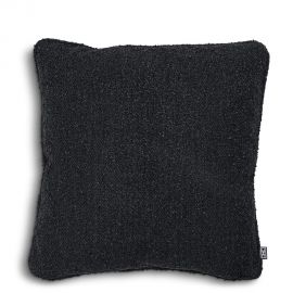 Perne si fete de perne - Perna decorativa LUX 50x50cm, Bouclé Black S