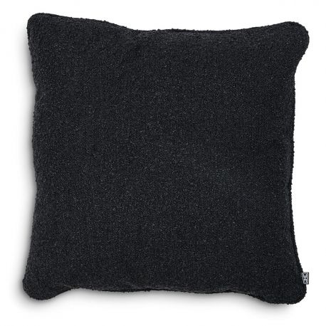 Perne si fete de perne - Perna decorativa LUX 60x60cm, Bouclé Black L
