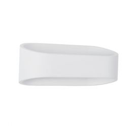 Aplica LED de perete pentru iluminat exterior design modern IP54 MILE alb