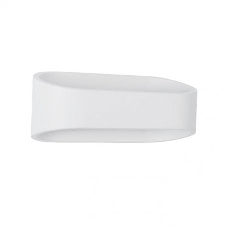 Aplice - Aplica LED de perete pentru iluminat exterior design modern IP54 MILE alb
