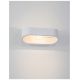 Aplice - Aplica LED de perete pentru iluminat exterior design modern IP54 MILE alb