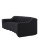 Canapele - Canapea design LUX Kelly S boucle negru