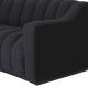 Canapele - Canapea design LUX Kelly S boucle negru