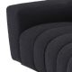 Canapele - Canapea design LUX Kelly S boucle negru