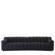 Canapele - Canapea design LUX Kelly L boucle negru