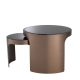 Masute Living - Set 2 masute de cafea LUX Piemonte S, cupru periat