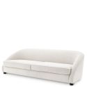 Canapea eleganta design LUX Cruz, boucle crem