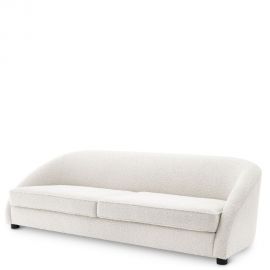 Canapele - Canapea eleganta design LUX Cruz, boucle crem