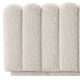 Banchete-Tabureti - Bancheta design LUX Bente, boucle crem