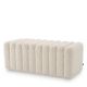 Bancheta design LUX Bente, faux shearling