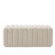 Banchete-Tabureti - Bancheta design LUX Bente, faux shearling