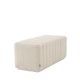 Banchete-Tabureti - Bancheta design LUX Bente, faux shearling