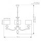 Candelabre, Lustre - Candelabru 3 brate design modern realizat manual Tivoli