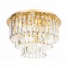 Lustra aplicata / Plafoniera design elegant 42cm Monaco, auriu