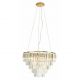 Candelabre, Lustre - Lustra suspendata design elegant 60cm Monaco, auriu