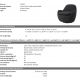 Fotolii - Fotoliu pivotant design elegant Cupido, boucle negru