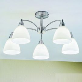 Lustre aplicate - Lustra aplicata cu 5 brate Susan, crom
