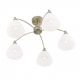 Lustre aplicate - Lustra aplicata cu 5 brate Susan, alama antic