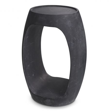 Masute Living - Masuta laterala design LUX Clipper high, negru
