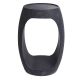 Masute Living - Masuta laterala design LUX Clipper high, negru