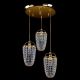 Lustra cu 3 pendule Cristal Bohemia Exclusive SMALL GAME 02-03