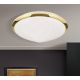 Plafoniere - Plafoniera diametru 32cm, Rima shiny brass