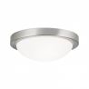 Plafoniera iluminat baie, protectie IP44, diametru 32cm, Fato satin chrome