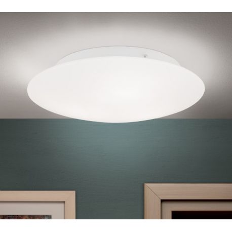 Plafoniere - Plafoniera moderna diametru 45cm, Alba