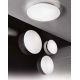 Plafoniere - Plafoniera moderna diametru 25cm, Alba