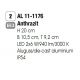 Aplice - Aplica LED pentru exterior, protectie IP54, Naok antracit